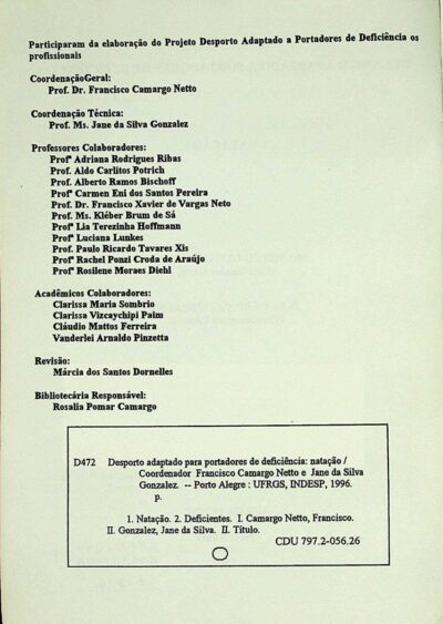 Desporto adaptado a portadores de deficiência: natação - Imagem 3