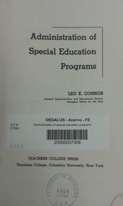 Administration of special education programs - Imagem 2