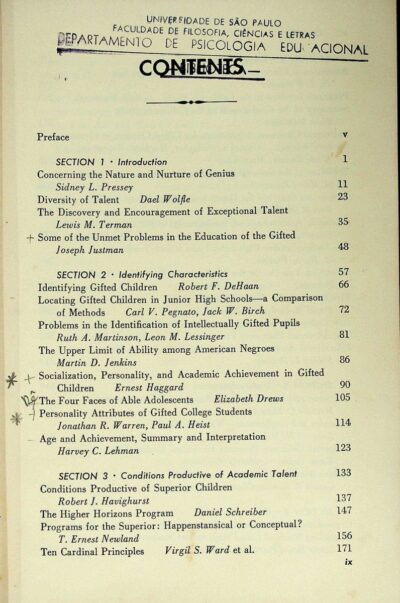 Educating the gifted: a book of readings - Imagem 3