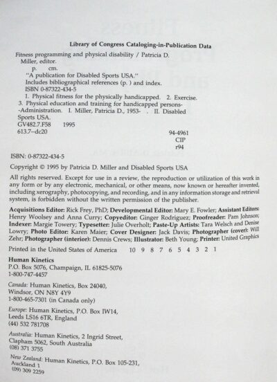 Fitness programming and physical disability - Imagem 3