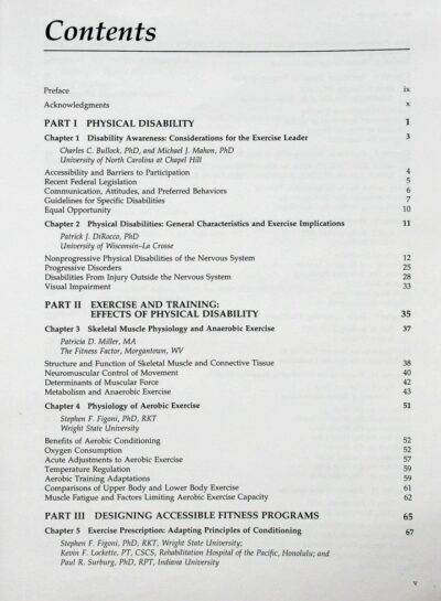 Fitness programming and physical disability - Imagem 4