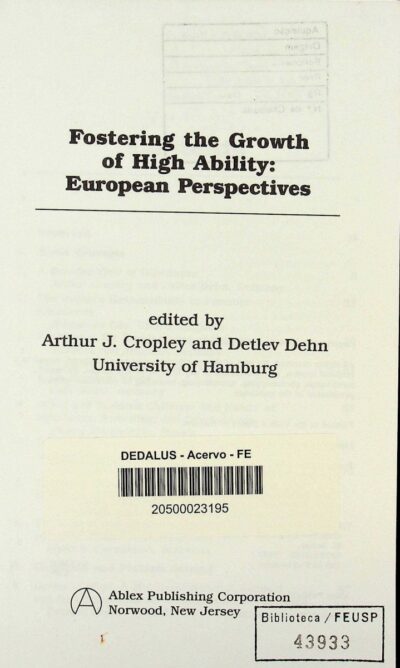 Fostering the growth of high ability: European perspectives - Imagem 2