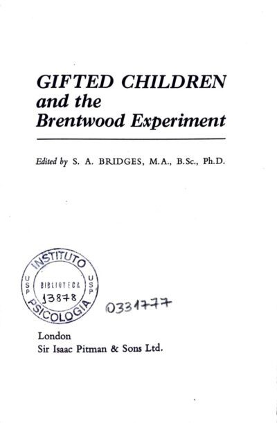 Gifted children and the Brentwood experiment - Imagem 2