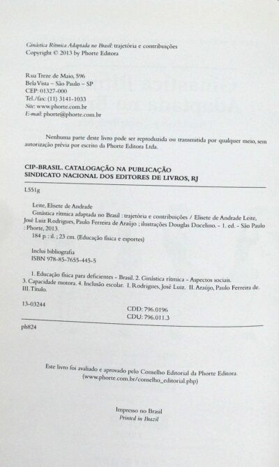Ginástica rítmica adaptada no Brasil: trajetória e contribuições - Imagem 3