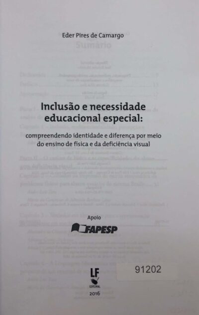 Inclusão e necessidade educacional especial: compreendendo identidade e diferença por meio do ensino de física e da deficiência visual - Imagem 2