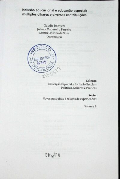 Inclusão educacional e educação especial: múltiplos olhares e diversas contribuições - Imagem 2
