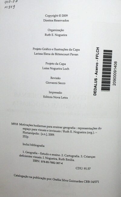 Motivações hodiernas para ensinar geografia: representações do espaço para visuais e invisuais - Imagem 3