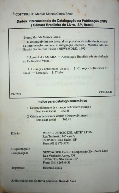 O desenvolvimento integral do portador de deficiência visual: da intervenção precoce à integração escolar - Imagem 3