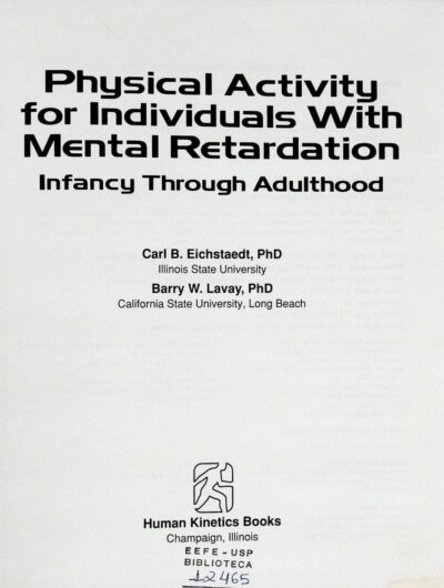 Physical activity for individuals with mental retardation: infancy through adulthood - Imagem 2