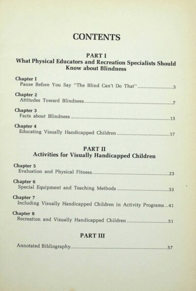 Physical education and recreation for the visually handicapped - Imagem 4