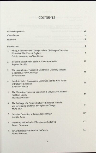 Policy, experience and change: cross cultural reflections on Inclusive education - Imagem 4