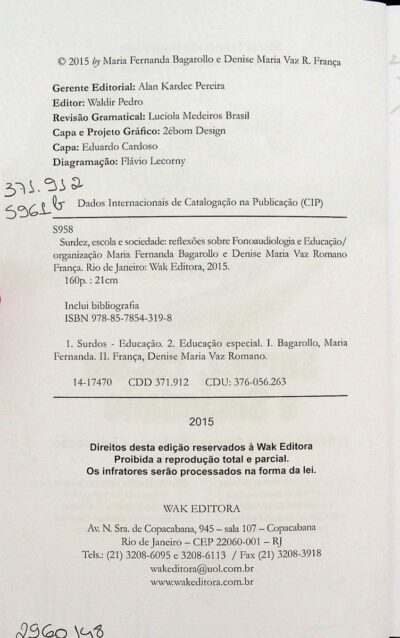 Surdez, escola e sociedade: reflexões sobre fonoaudiologia e educação - Imagem 3