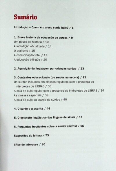Surdos na escola: letramento e bilingüismo - Imagem 4