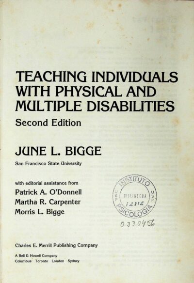 Teaching individuals with physical and multiple disabilities - Imagem 2