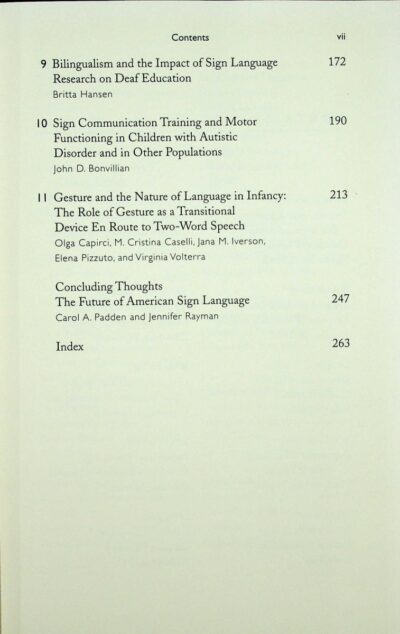 The study of signed languages: essays in honor of William C. Stokoe - Imagem 6
