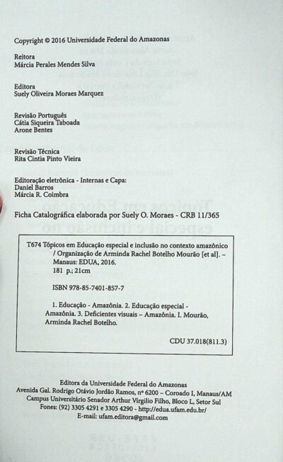 Tópicos em educação especial e inclusão no contexto amazônico - Imagem 3