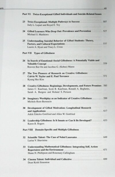 International handbook on giftedness: vol. 2 - Imagem 6