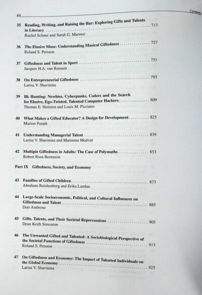 International handbook on giftedness: vol. 2 - Imagem 7