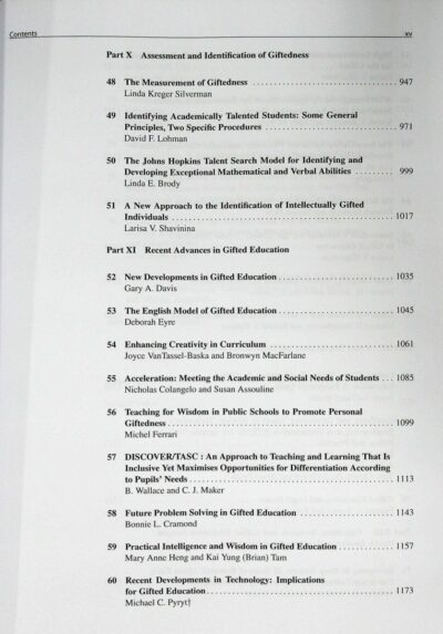 International handbook on giftedness: vol. 2 - Imagem 8