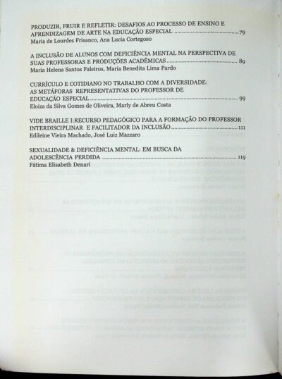 Perspectivas multidisciplinares em educação especial: capacitação de professores e profissionais para educação especial e suas concepções sobre inclusão - Imagem 5