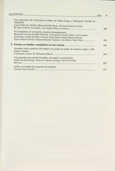 Actas del Congreso Estatal sobre Prestación de Servicios para Personas Ciegas y Deficientes Visuales area de educación I - Imagem 10