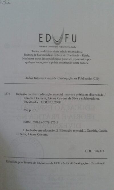 Inclusão escolar e educação especial: teoria e prática na diversidade - Imagem 3