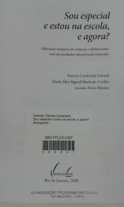 Sou especial e estou na escola, e agora?: Educação inclusiva de crianças e adolescentes com necessidades educacionais especiais - Imagem 2