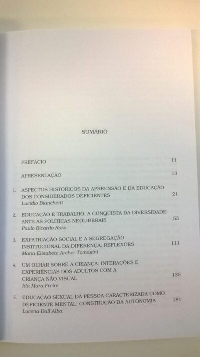 Um olhar sobre a diferença: interação, trabalho e cidadania - Imagem 3