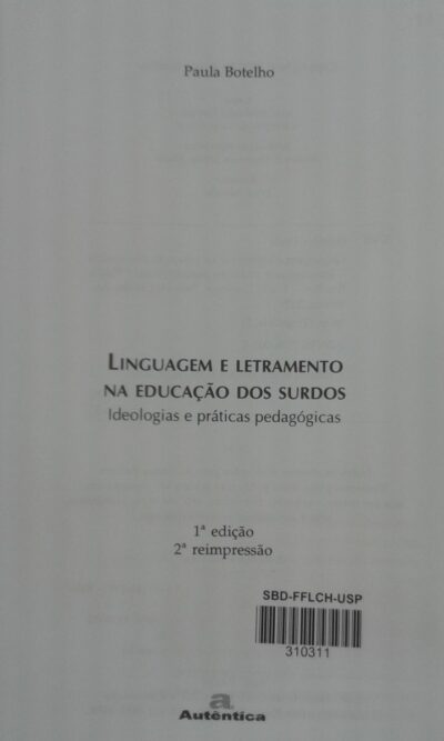 Linguagem e letramento na educação dos surdos: ideologias e práticas pedagógicas - Imagem 2