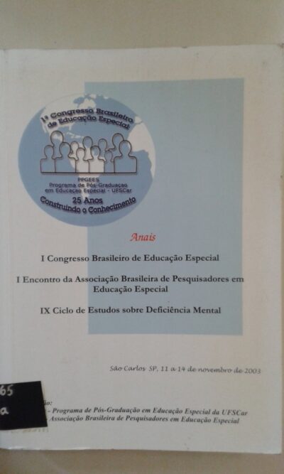 Anais do I Congresso brasileiro de educação especial