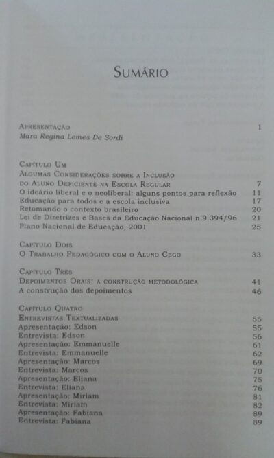Aluno deficiente visual na escola: lembranças e depoimentos - Imagem 3