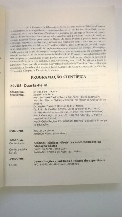 Anais do III Encontro de educação do Oeste Paulista - Imagem 4