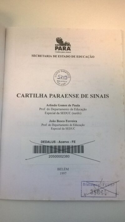 Cartilha paraense de sinais - Imagem 2