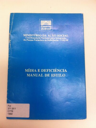 Mídia e deficiência: manual de estilo
