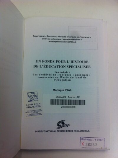 Un fonds pour l'histoire de l'éducation spécialisée - Imagem 2