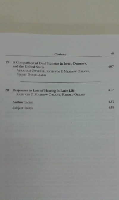 Educational and developmental aspects of deafness - Imagem 6
