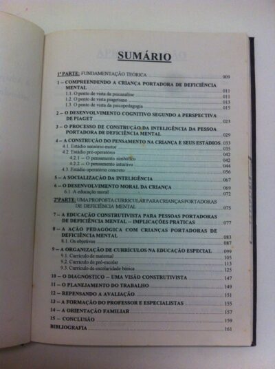Caminhos do aprender: uma alternativa educacional para a criança portadora de deficiência mental - Imagem 5