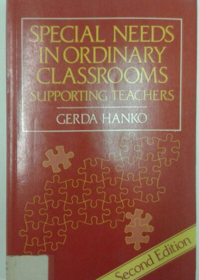 Special needs in ordinary classrooms: supporting teachers