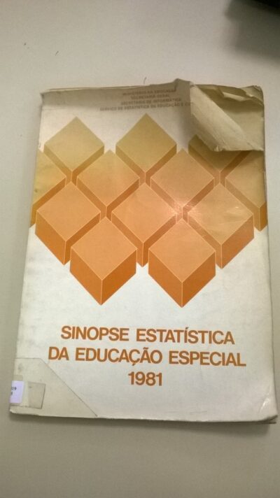 Sinopse estatística da educação especial: 1981