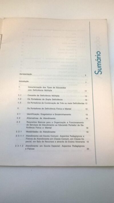 Subsídios para organização e funcionamento de serviços de educação especial: área da deficiência múltipla - Imagem 4