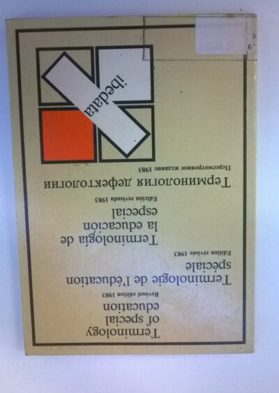 Terminology of special education