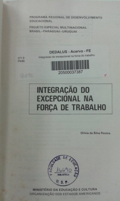 Integração do excepcional na força de trabalho - Imagem 4