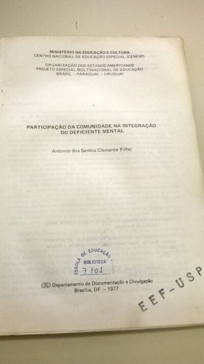 Participação da comunidade na integração do deficiente mental - Imagem 2