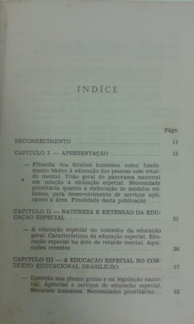 Educação especial: modelos de serviços para o educando com retardado mental - Imagem 4