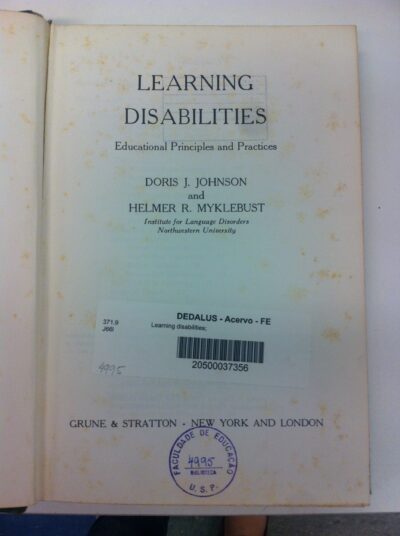 Learning disabilities: educational principles and practices - Imagem 2