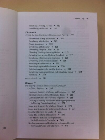Curriculum development and teaching strategies for gifted learners - Imagem 7