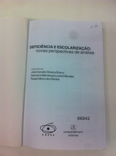 Deficiência e escolarização: novas perspectivas de análise - Imagem 2