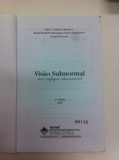 Visão subnormal: um enfoque educacional - Imagem 2