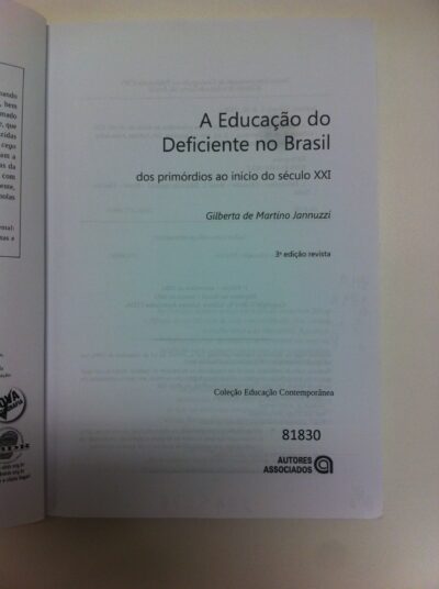 A educação do deficiente no Brasil: dos primórdios ao início do século XXI - Imagem 2