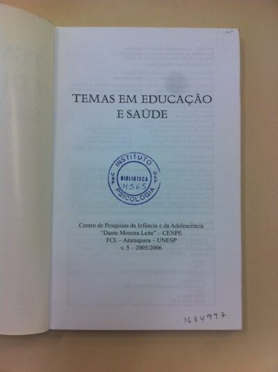 Temas em educação e saúde - Imagem 2